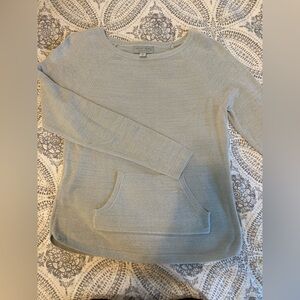 Barefoot Dreams Light Gray Crew Neck Sweater